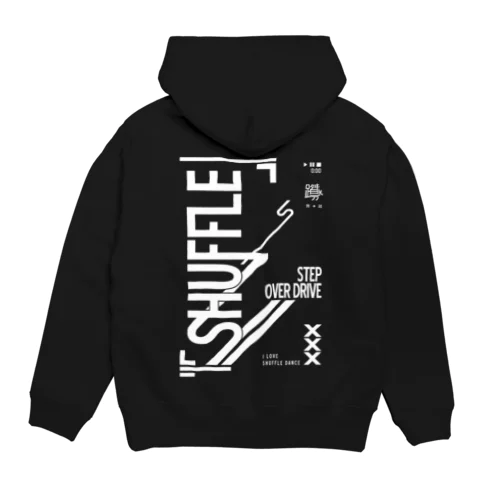 SHUFFLE DANCE （デザイン白）  Hoodie