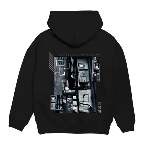 cell (両面) Hoodie