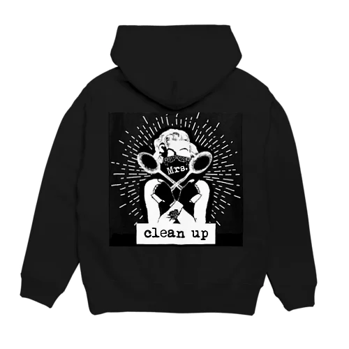 ブラックMrs Hoodie