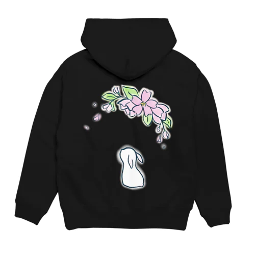 花うさぎ。2 Hoodie