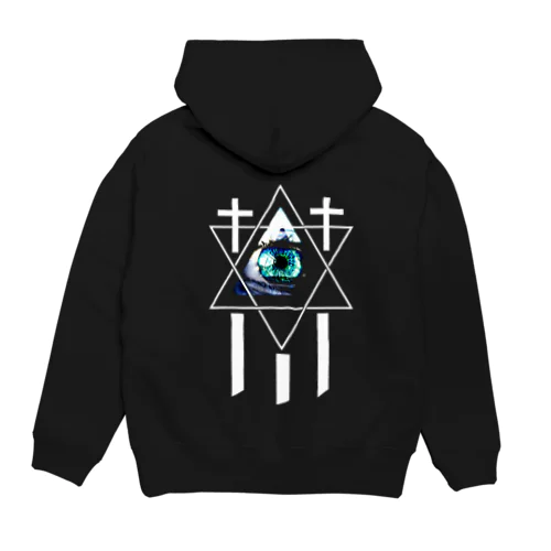 ヘキサグラムeye Hoodie