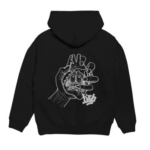 絶体絶命(黒地用) Hoodie