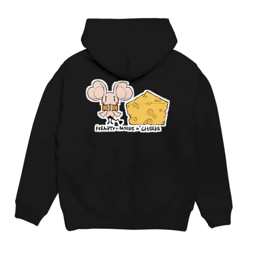 HEARTY×MOUSE&CHEESE パーカー