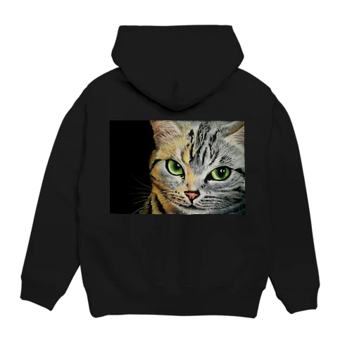 見つめねこ Hoodie