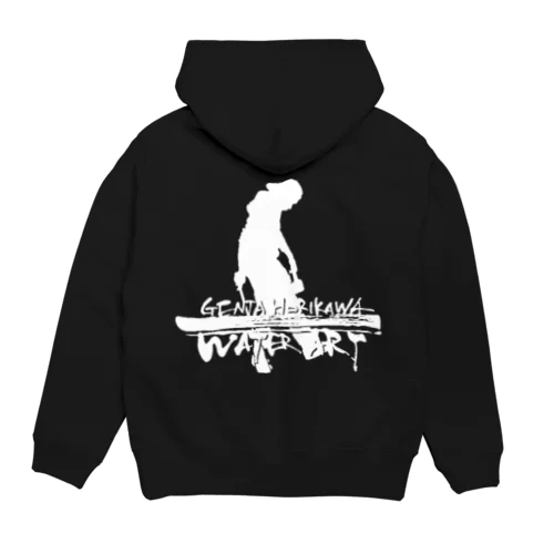 ロゴ入り（白）/後ろ ロゴ文字（白）/前左胸 15色 Hoodie