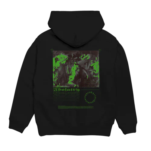 IDOLATRY 緑 Hoodie