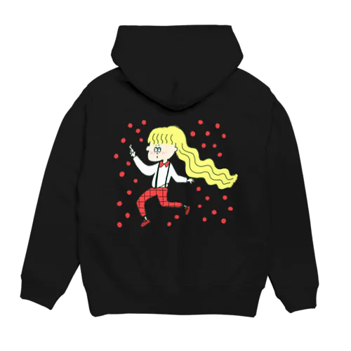 幸運を祈る金髪少女🤞🏻 Hoodie