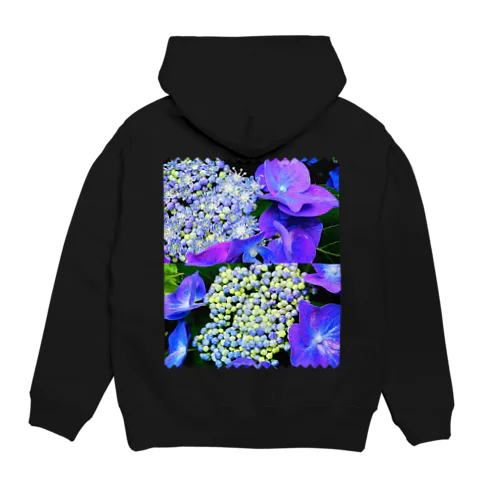 ガクアジサイの花と蕾 Hoodie