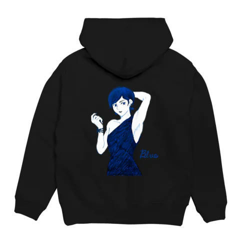 Blue Hoodie