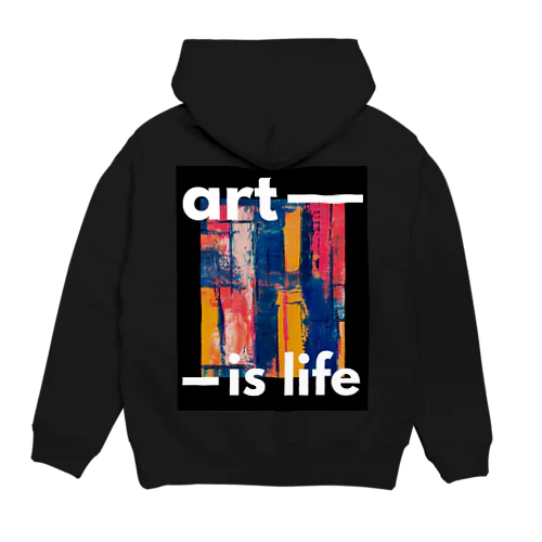 ライフイズアート Hoodie