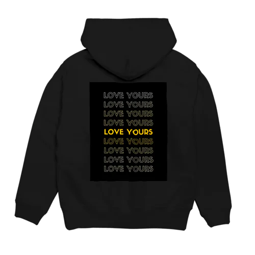 LOVE YOURS パーカー