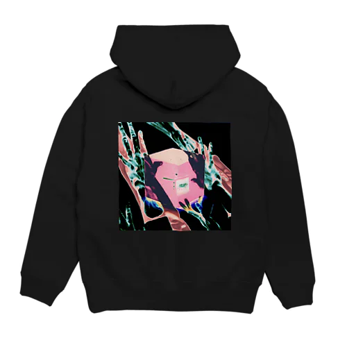 滅亡（black） Hoodie