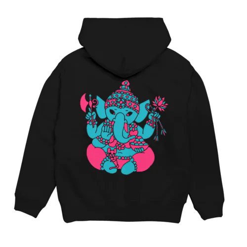 インドの神様ガネーシャ パーカー Hoodie