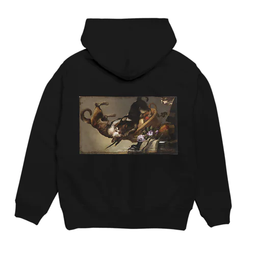 フランスとワークショップスナイダーズ  猫と戦う静物 Hoodie