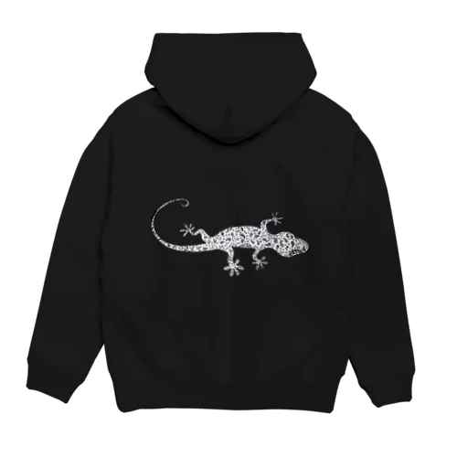 ペイズリー柄とかげくん Hoodie