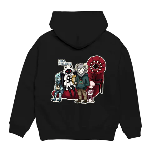 【バックプリント】 UMAフレンド Hoodie