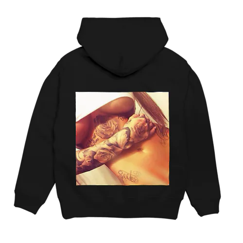 外人　tattoo Hoodie