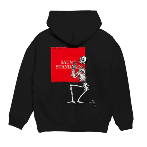 SAUNA STANDARD【skeleton（整）】 Hoodie