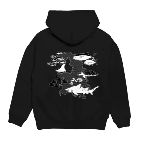 小笠原の魚影 Hoodie