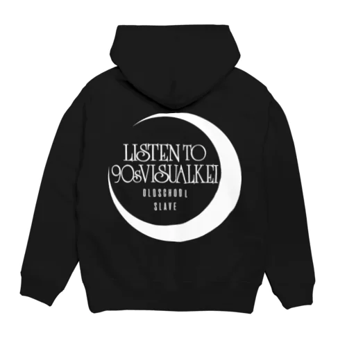 90年代V系インスパイアグッズ・・・月と海・・・† Hoodie