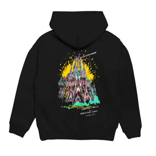 サグラダ・ファミリアの光(WH) Hoodie