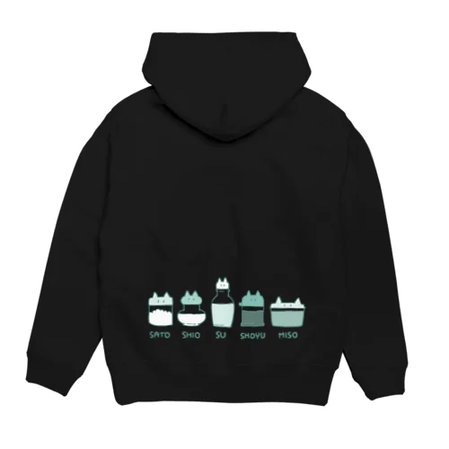 さしすせそネコ Hoodie