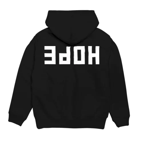 白い夢(背面印刷) Hoodie