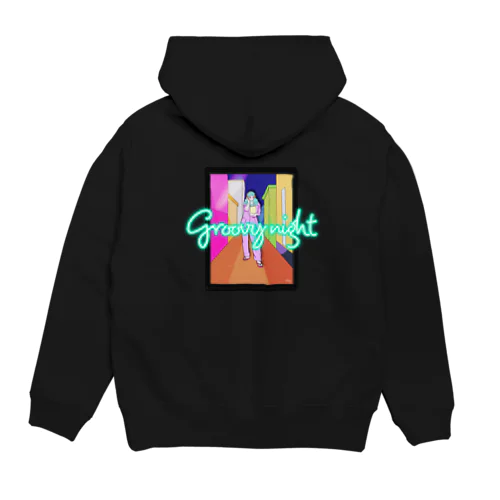 つなぎパーカー Hoodie