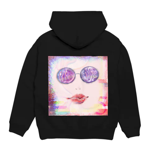 【2021】tittyサングラス少女 Hoodie