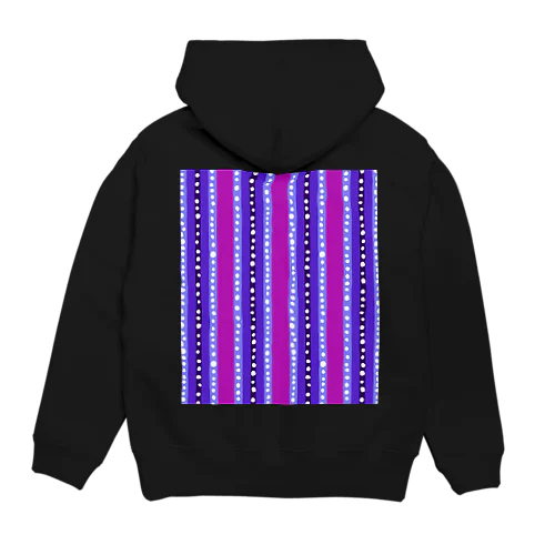 不思議なムードの抽象模様 Hoodie