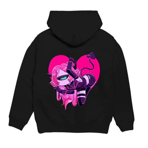 （バックプリントver)こぎゃくまちゃん Hoodie