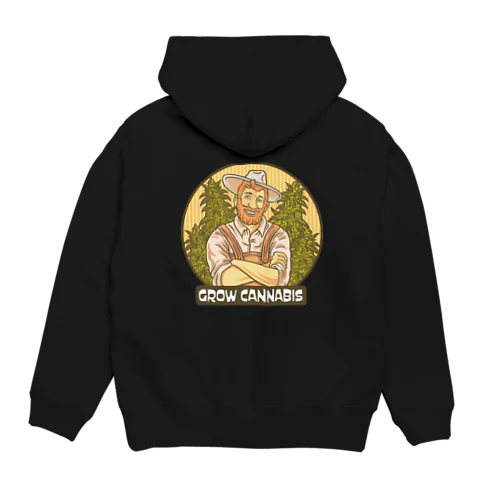 Grow Cannabis カナビスを育てる Hoodie