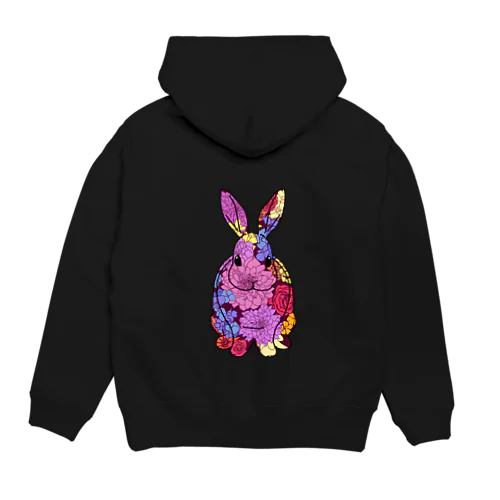 花ウサギ Hoodie