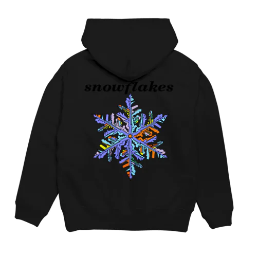 snowflakes雪の結晶 Hoodie