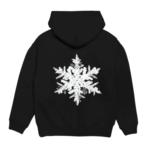 snowflakes雪の結晶Ver.2 Hoodie