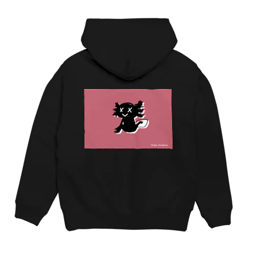 ウーパールーパー ピンク Hoodie