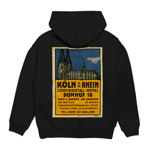 ケルン大聖堂 Hoodie