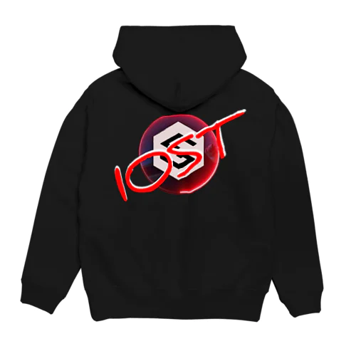 IOST（バックプリントシリーズ）【ホッパーデザイン】 パーカー