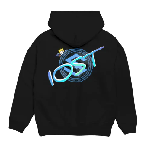 IOST（バックプリントシリーズ）【ホッパーデザイン】 Hoodie