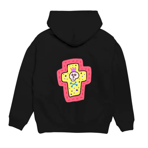 ファンキーガイコツくん Hoodie