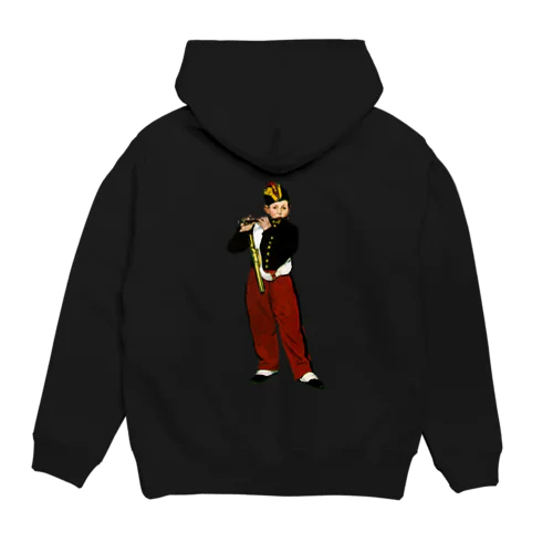 マネ　笛を吹く少年　背景無し Hoodie