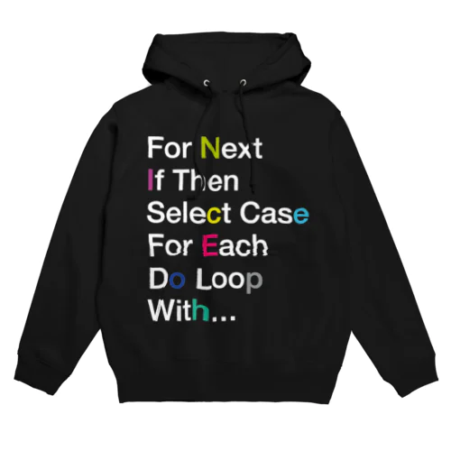 VBA 6大ステートメントグッズ 濃色Ver Hoodie