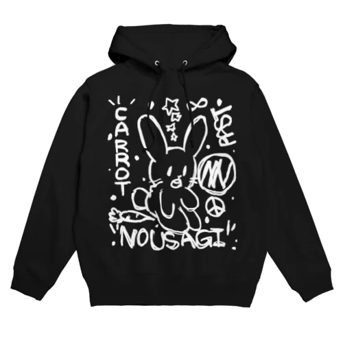 囚われるうさぎ Hoodie