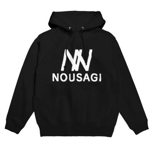 ダブルNプリント Hoodie