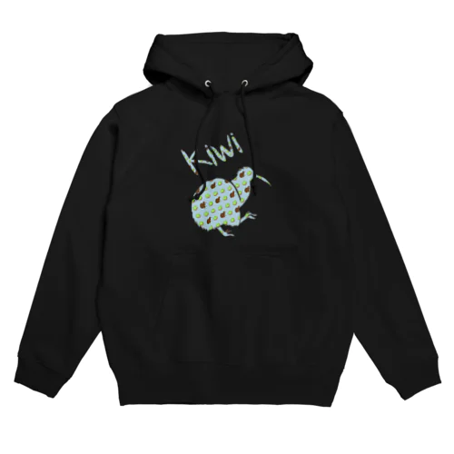 キーウィ模様のキーウィ Hoodie