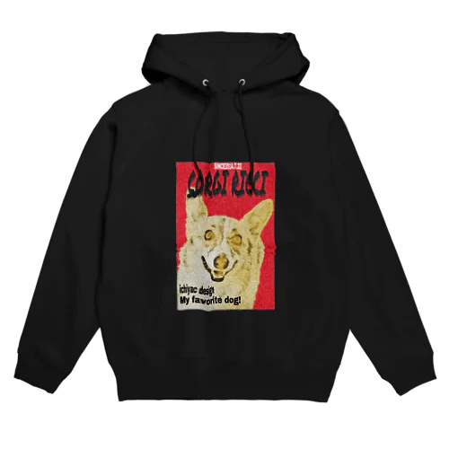 コーギーリッチ ポスターver Hoodie