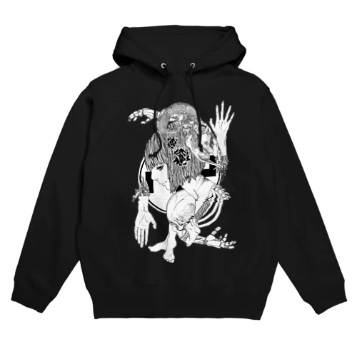 正義(白) Hoodie