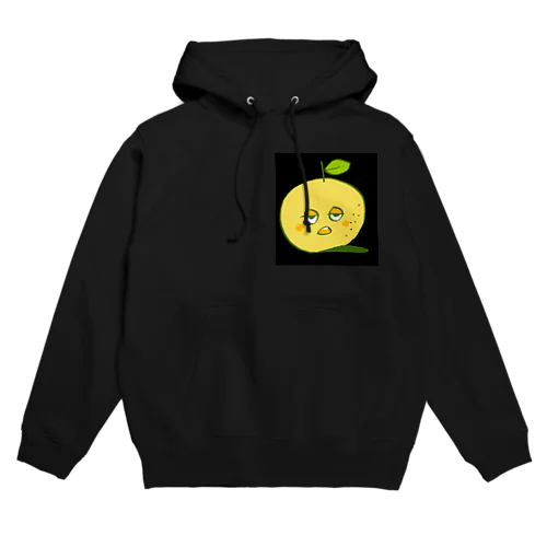 かんきつさんブラック Hoodie