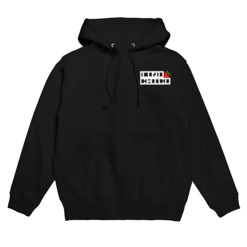 いいのちこロゴシリーズ・白 Hoodie