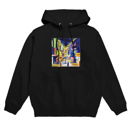 夜の街 Hoodie